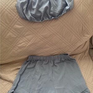 Light Blue Two-Piece Lounge Set